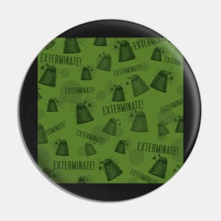 Daleks - Green Pin