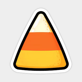 Halloween Candy Corn Halloween Magnet