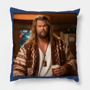 Fat Thor Dude Pillow