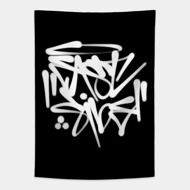 East Side Handstyle Tapestry by braprone
