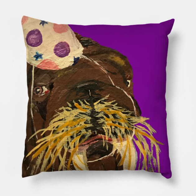 Disinterested Party Guest Walrus (no background) Pillow by jpat6000