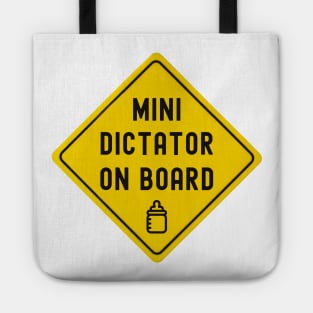 Baby On Board Mini Dictator Bumper Tote