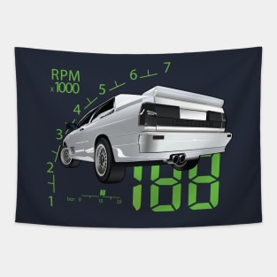 Urquattro Digital display Tapestry