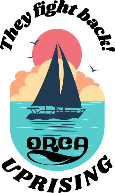 Orca Uprising - They Fight Back! Kids T-Shirt by FTLOG