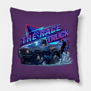 The Race Pick-up Monster Truck Pillow