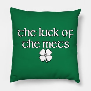 The Luck of the Mets Pillow