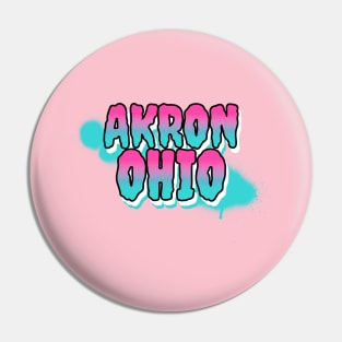 Akron Ohio Pin