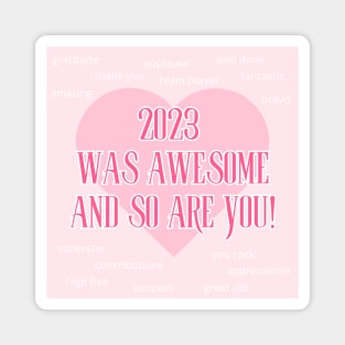 Employee Appreciate 2023 / Great year / Amazing Employees Magnet