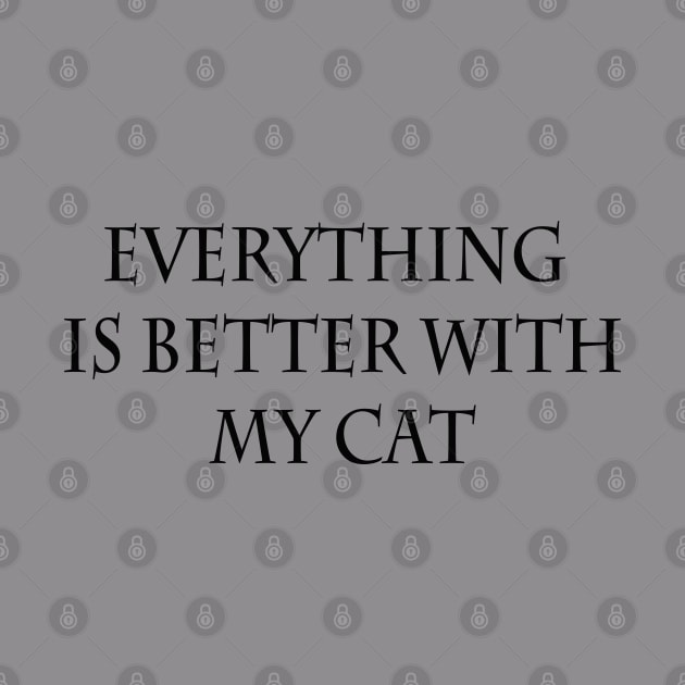 Everything is better with my cat by lmohib