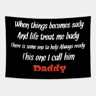 Father's day Tapestry