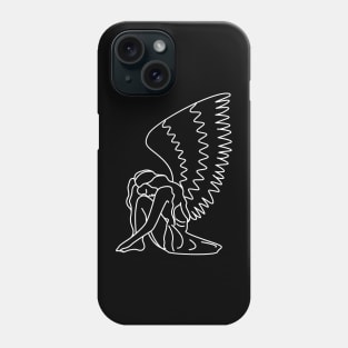 Woman With Wings Art Phone Case