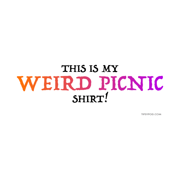 Weird Picnic Shirt - Light by Tipsy Pod