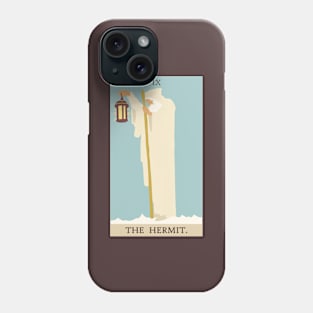 The Hermit Tarot Card Phone Case