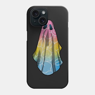 Pansexual Pride Flowery Ghost Phone Case