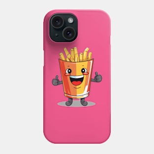 kawaii french fries T-Shirt cute potatofood Phone Case