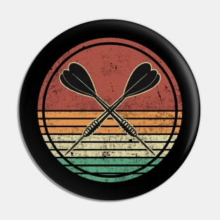 Darts Retro Vintage Pin