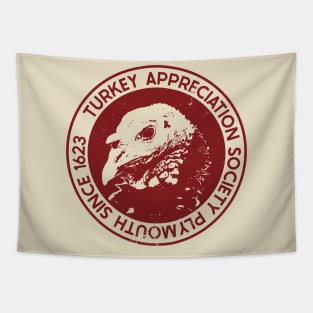 Turkey Appreciation Society (Mono2) Tapestry