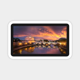 Castel Sant'Angelo in Rome, Italy Magnet