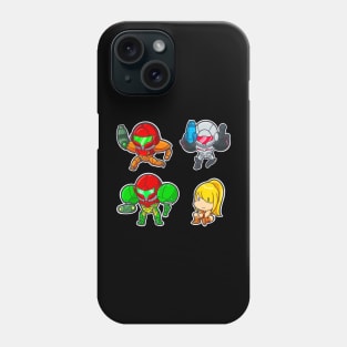 Chibi Metroid (Pack 2) Phone Case