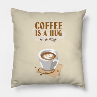 Coffee Lover cappuccino Pillow