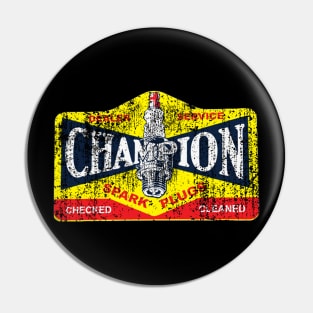 Champion Spark Plugs Vintage Pin