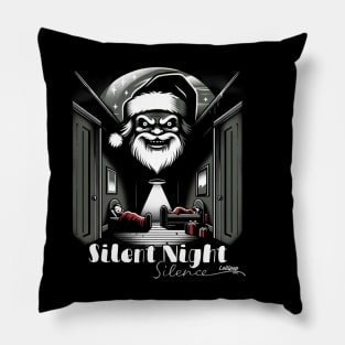 Slumber Peeker's Yuletide Vigi Santa - A Xmas December Claus Pillow