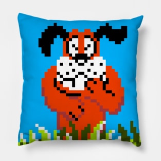 Laughing Videogame Dog Pillow