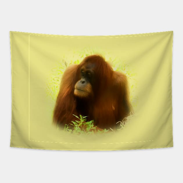 Orangutan Tapestry by Guardi