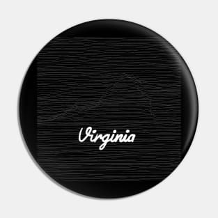 Striped State - Virginia Pin