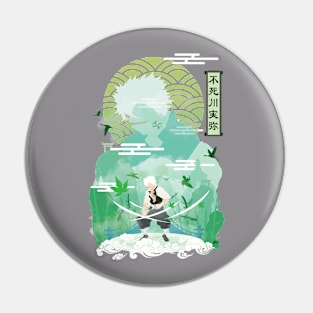 breath of the wind negative space Pin