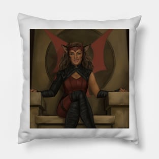 Catra on the Throne Pillow