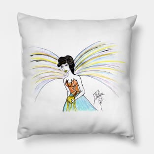 Blue Fairy Pillow