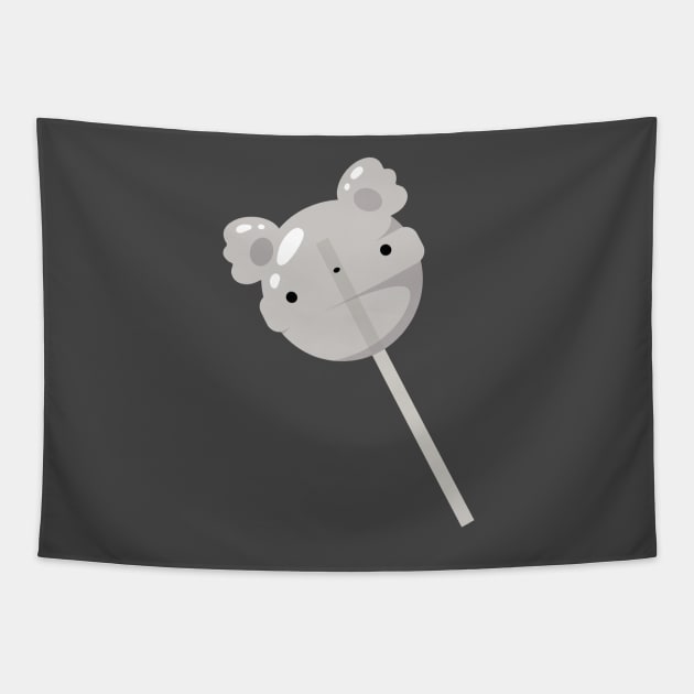 Koala lollipop Tapestry by Nikamii