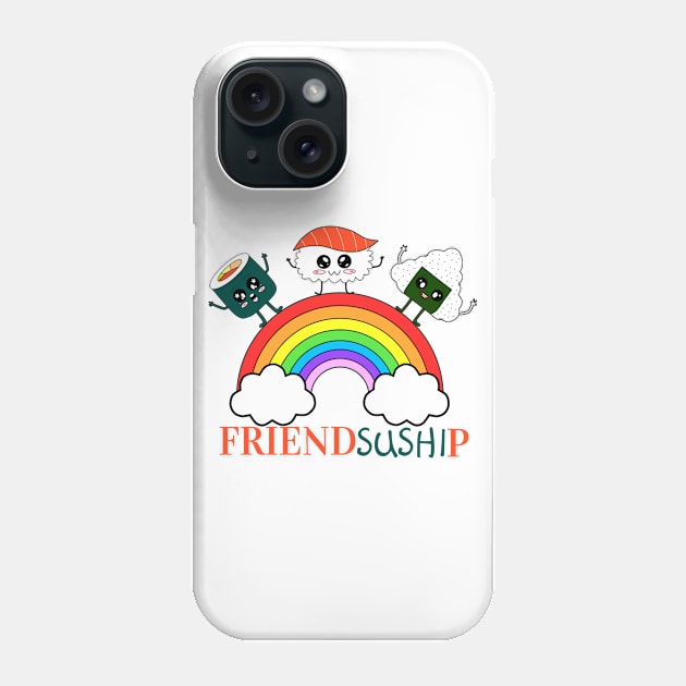 FRIENDSUSHIP Phone Case by IVY Art