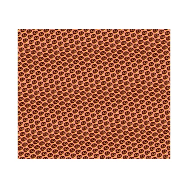 Chocolate Donut Pattern by KellyGilleran