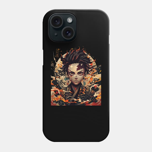 Demon Slayer Captivating Characters Phone Case by Beetle Golf