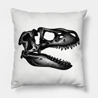 T-Rex Dinosaur Skull Pillow