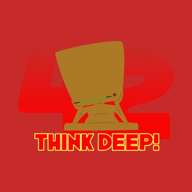 Think Deep 42 by JSKerberDesigns