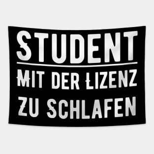 Student Mit Der Lizenz Zu Schlafen Tapestry