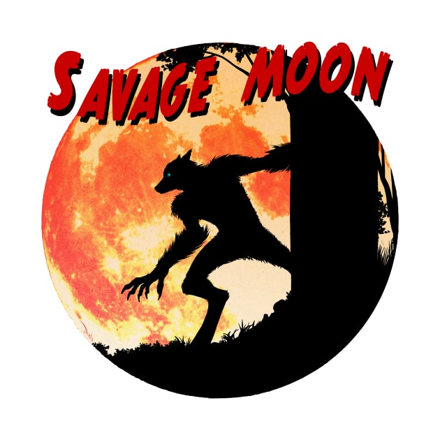 Savage Moon by Derlis Santacruz - Designs