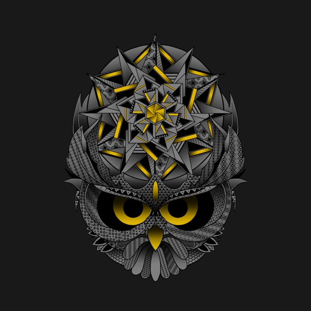 Wise Owl by GODZILLARGE