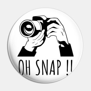 Oh Snap Photography Pin