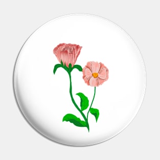 Summer Flowers Pin