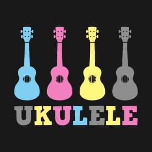 Play Ukulele - Be Happy T-Shirt