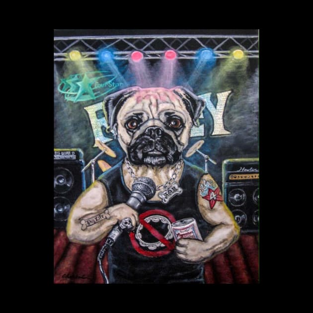 Metal Pug by Fuzzy Children