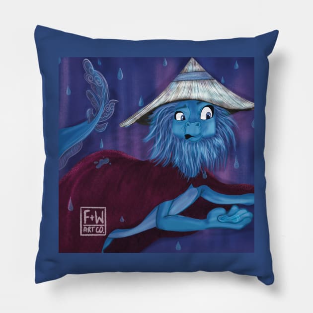 Raya Dragons Disney Sisu Pillow by foxnwombatco 