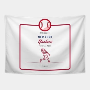 New York Yankees for baseball lovers 2022 season Tapestry