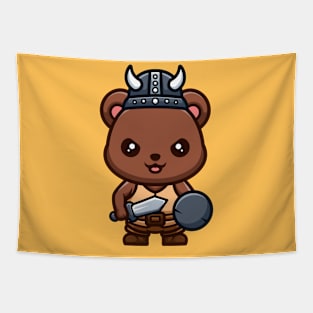 Viking Bear Tapestry