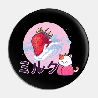 Japanese strawberry milk Pin