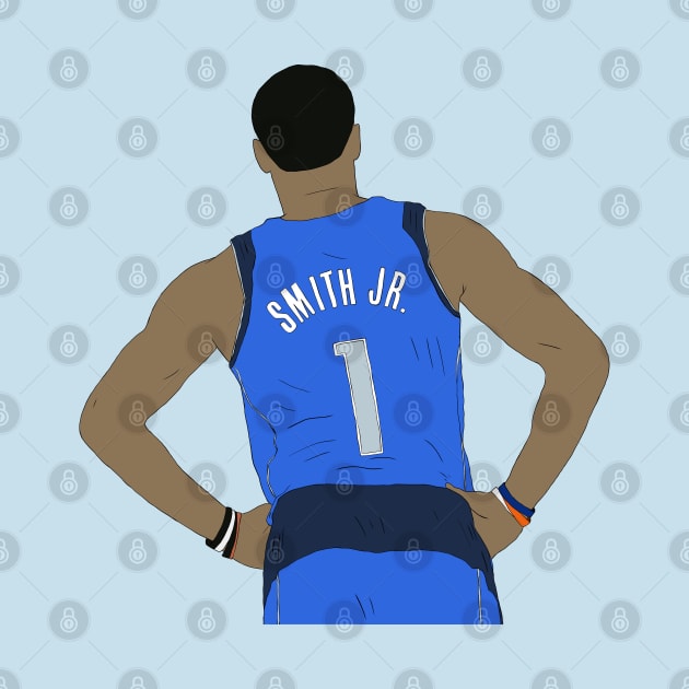 Dennis Smith Jr. Away Back-To by rattraptees